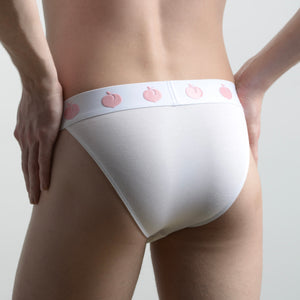 Iconic Peach High Cut Brief