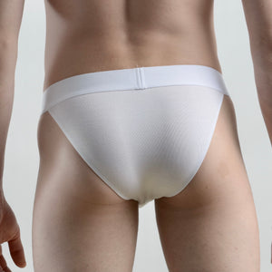 Classic Peach High Cut Brief