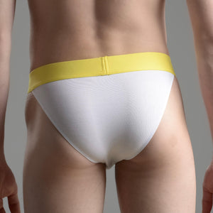 Electric Peach High Cut Brief